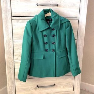 Pea Coat w/ Detachable Hood